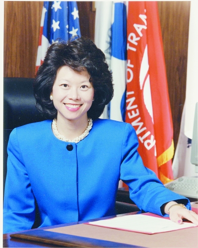 未來美國運(yùn)輸部長趙小蘭